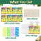 Rainbow Scratch Art Party Favors for Kids – 24-Pack Scratch Notebooks with Styluses, Stencils & Gift Bags, Perfect Classroom Birthday Gifts, Goodie Bag Stuffers & School Prizes (24 Pack Party)
